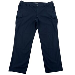 5.11 Tactical Series Men Cargo Pants Navy Blue Sz 48x33.5 Work Outdoor Gorpcore